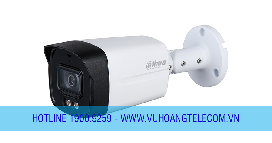 Camera HDCVI 5MP Full-Color DAHUA DH-HAC-HFW1509TLMP-A-LED